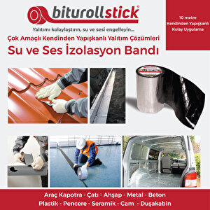 1 Mm 30 Cm Kırmızı 10mt. - Yapışkanlı Su Yalıtım Bandı - Tamir Bandı