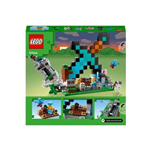 Lego ® Minecraft® Kılıç Üssü 21244 - 8 Yaş Ve Üzeri Çocuklar Için Oyuncak Yapım Seti (427 Parça)