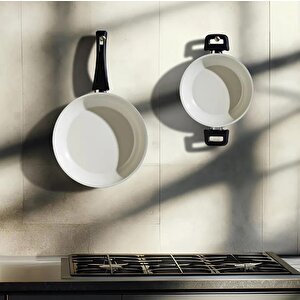 Galaxy Ceramic Siyah 2 Parça Tava Sahan Seti