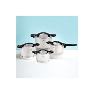 Spark 8 Parça Çelik Tencere Seti 500.01.02.1784