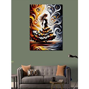 Kanvas Tablo Desemler Ve Kadın 50x70 cm