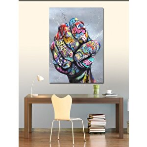 Kanvas Tablo Dövmeli El 70x100 cm