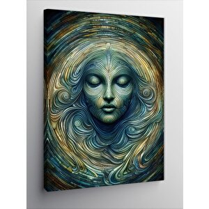Kanvas Tablo Sakinlik Ve İçsel Yolculuk 70x100 cm
