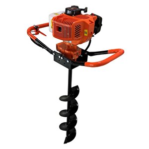 Ed520 Benzinli Toprak Burgu Makinası 15 Cm Burgu