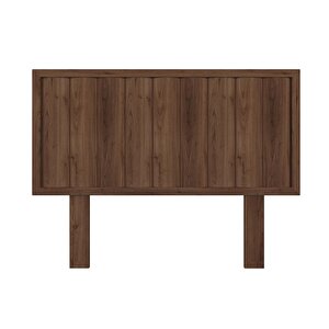 Hüma Model Ceviz Renk Ahşap Tek Başlık ( Di̇key ) 140 cm