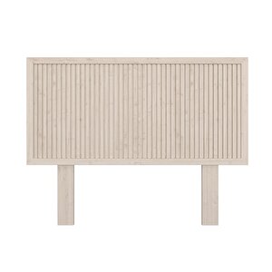 Alaz Model Vernikli Ahşap Tek Başlık ( Di̇key ) 120 cm