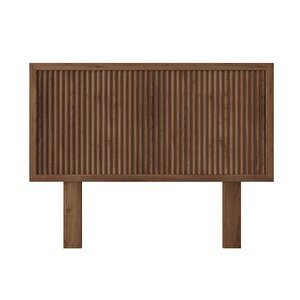 Ebruli Model Ceviz Renk Ahşap Tek Başlık ( Di̇key ) 150 cm