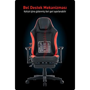 Fashcolle Globe Pro Black-red Oyuncu Koltuğu
