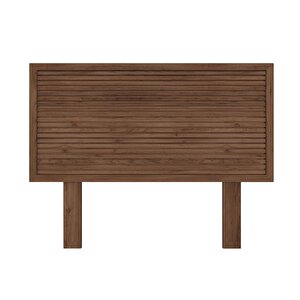 Alaz Model Ceviz Renk Ahşap Tek Başlık ( Yatay ) 140 cm
