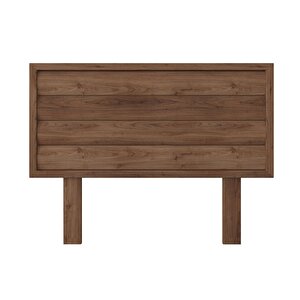 Hüma Model Ceviz Renk Ahşap Tek Başlık ( Yatay ) 120 cm