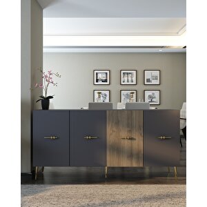Normct (kb150)  Konsol Antrasit-Ceviz Antrasit Ceviz