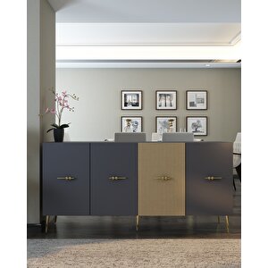 Normct (kb150)  Konsol Antrasit-Hazeran Antrasit - Krem