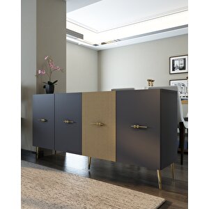 Normct (kb150)  Konsol Antrasit-Hazeran Antrasit - Krem