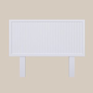 Alaz Model Beyaz Renk Ahşap Tek Başlık ( Di̇key ) 150 cm