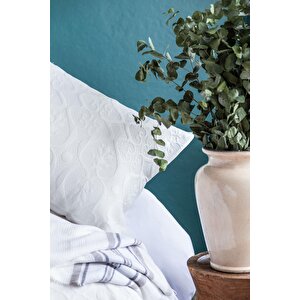 Çi̇ft Ki̇şi̇li̇k Timeless Prime Set Aleph White - Yatak Ortusu