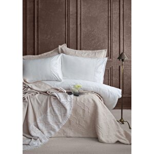 Çi̇ft Ki̇şi̇li̇k Timeless Prime Set Serene Bej - Yatak Ortusu