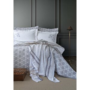 Çi̇ft Ki̇şi̇li̇k Timeless Prime Set Crown Gray - Yatak Ortusu