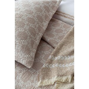 Çi̇ft Ki̇şi̇li̇k Timeless Prime Set Crown Beige - Yatak Ortusu