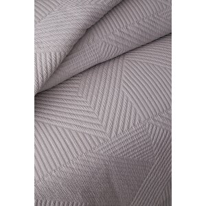 Çi̇ft Ki̇şi̇li̇k Yatak Örtüsü Set Savoy Vizon - Yatak Ortusu Set