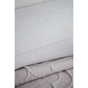 Çi̇ft Ki̇şi̇li̇k Timeless Prime Set Serene Gri - Yatak Ortusu