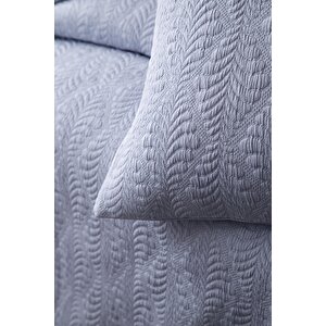 Çi̇ft Ki̇şi̇li̇k Yatak Örtüsü Set Bourbon Indigo - Yatak Ortusu Set