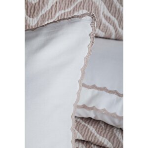 Çi̇ft Ki̇şi̇li̇k Timeless Prime Set Londa Bej - Yatak Ortusu