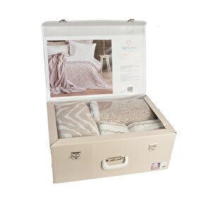 Çi̇ft Ki̇şi̇li̇k Timeless Prime Set Londa Bej - Yatak Ortusu