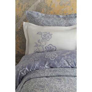 Çi̇ft Ki̇şi̇li̇k Timeless Set Sorella Cobalt - Yatak Ortusu