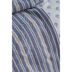 Çi̇ft Ki̇şi̇li̇k Timeless Set Florantine Blue - Yatak Ortusu