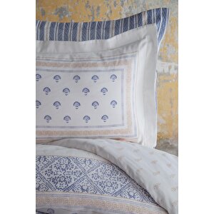 Çi̇ft Ki̇şi̇li̇k Timeless Set Florantine Blue - Yatak Ortusu