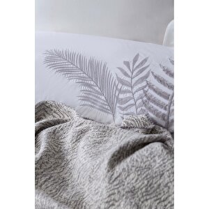 Çi̇ft Ki̇şi̇li̇k Timeless Prime Set Foglia Gray - Yatak Ortusu