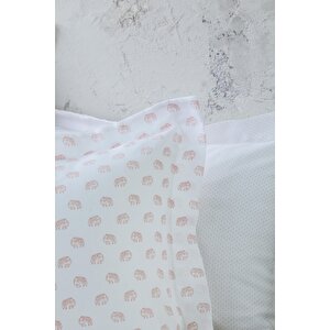 Çi̇ft Ki̇şi̇li̇k Bambu Pike Set Oliver Pink - Nevresimli Pike Takimi
