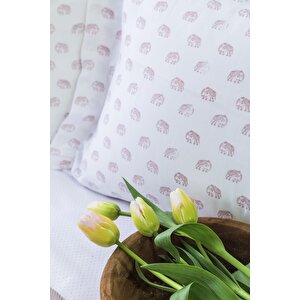 Çi̇ft Ki̇şi̇li̇k Bambu Pike Set Oliver Violet - Nevresimli Pike Takimi