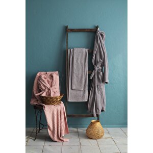 Timeless Bornozlu Aile Seti Blush-gray - Aile Seti