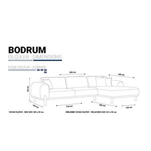 Bodrum Köşe Takımı (3+dinlenme)