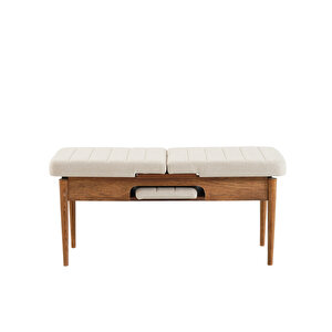 Sembol Bench Cevi̇z Krem