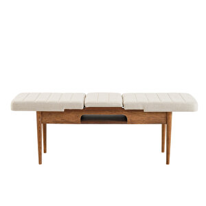 Sembol Bench Cevi̇z Krem