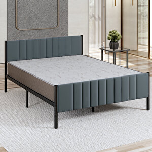 Lotus Metal Karyola 140x190 Cm Antrasit Renk