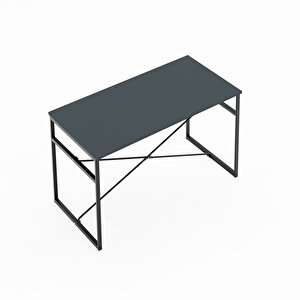 Mutfak Masası Yemek Masası Salon Masası 4 Kişilik 120x60 Masa Füme 1536