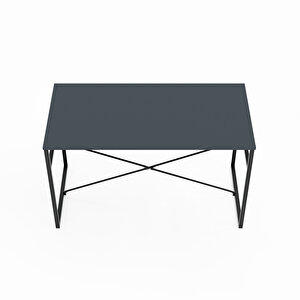 Mutfak Masası Yemek Masası Salon Masası 4 Kişilik 120x60 Masa Füme 1536