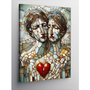 Kanvas Tablo Aşık Çift 70x100 cm