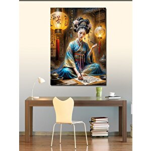 Kanvas Tablo Asyalı Kadın 70x100 cm