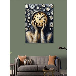 Kanvas Tablo Zamanı Tutan Eller 50x70 cm