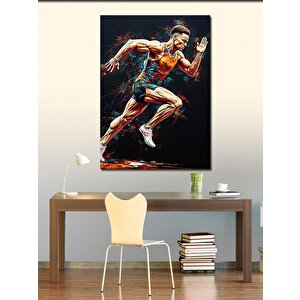 Kanvas Tablo  Koşan Adam 70x100 cm