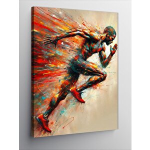 Kanvas Tablo Hız Koşucusu 50x70 cm