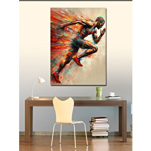 Kanvas Tablo Hız Koşucusu 50x70 cm