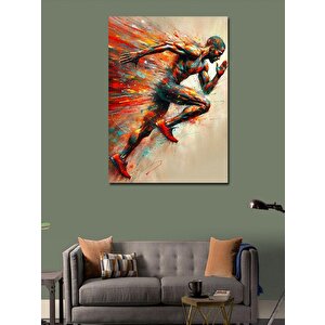 Kanvas Tablo Hız Koşucusu 50x70 cm