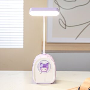 Kuromi Masa Lambası Ve Kalemtıraş, Beyaz, 27x8 Beyaz