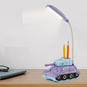 Tank Masa Lambası Ve Kalemlik, Yeşil, 22x14 Yeşil