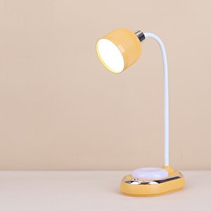 Klasik Dokunmatik Masa Lambası, Sarı, 45x14 Sarı